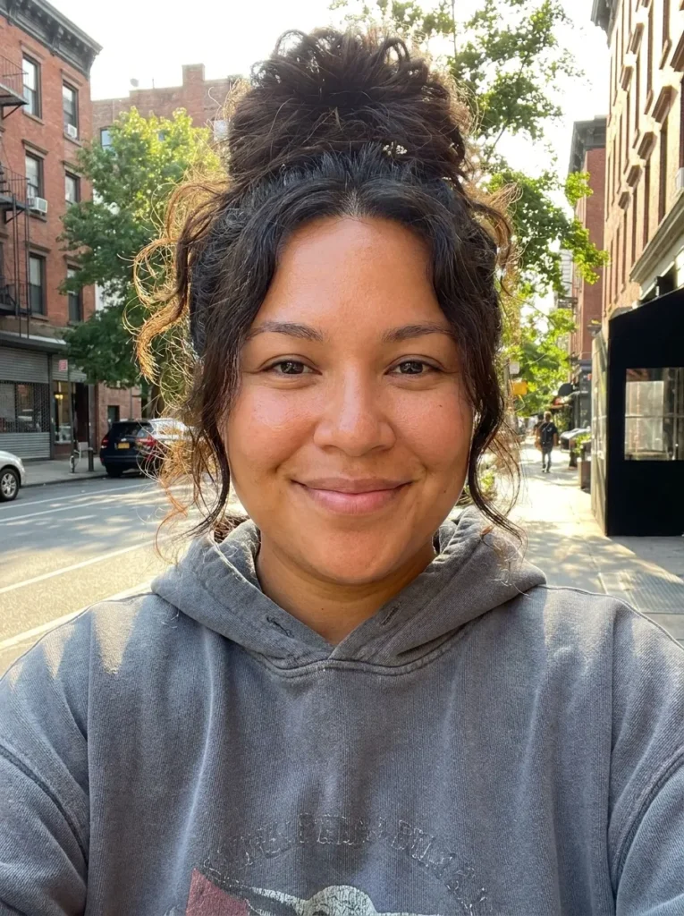 Messy Textured High Knot