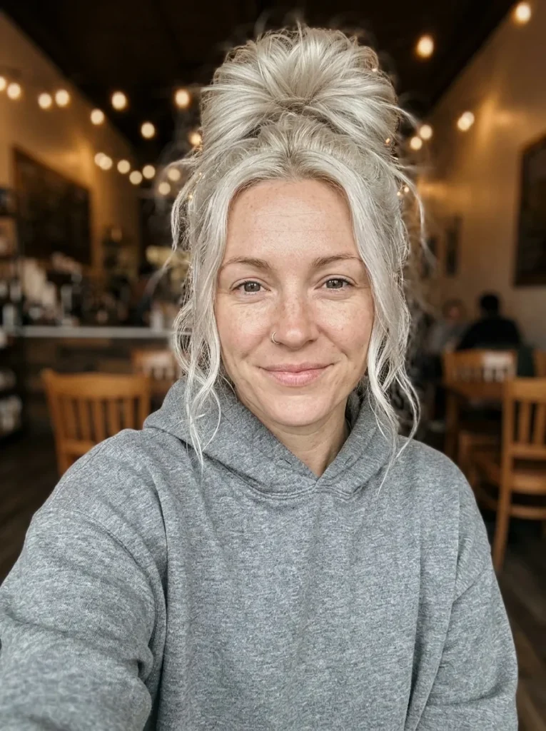 Messy Top Knot