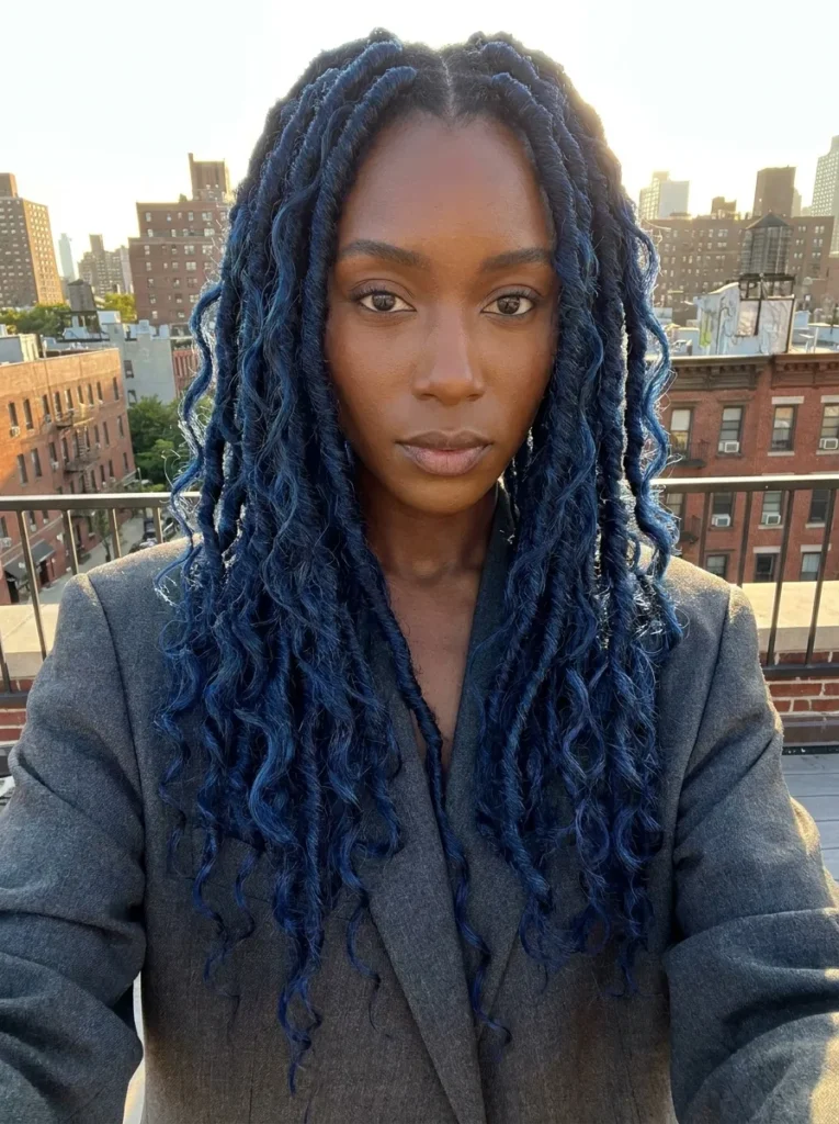 Midnight Blue Locs