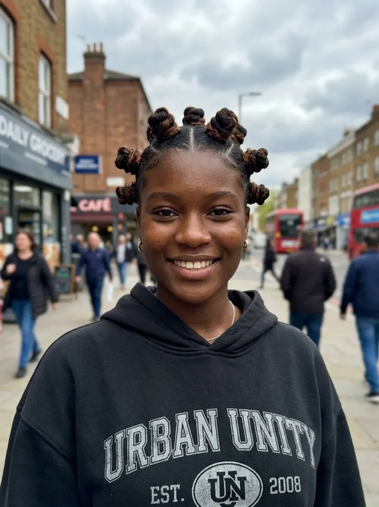 Mini Bantu Knots