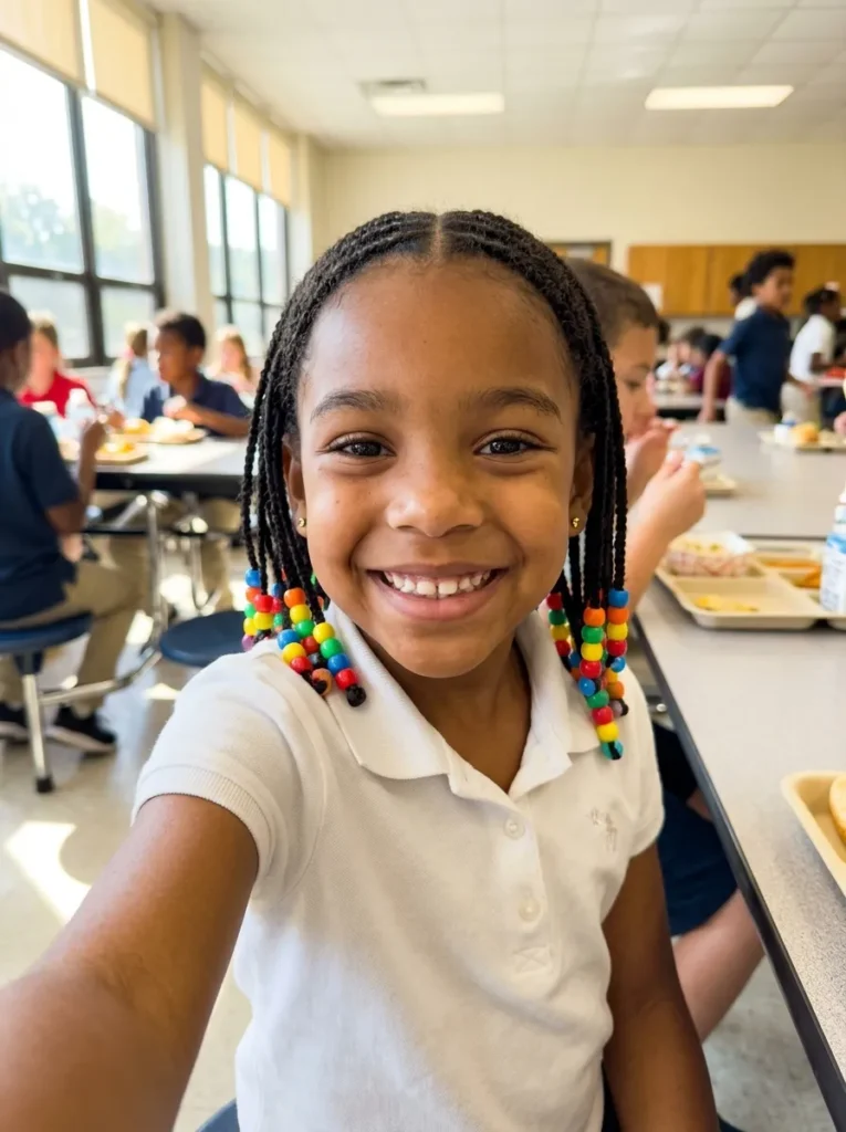Mini Braids With Beads