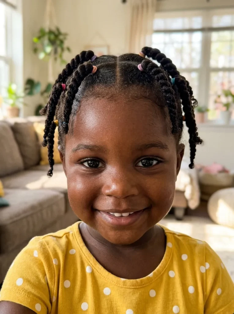 Mini Twisted Pigtails