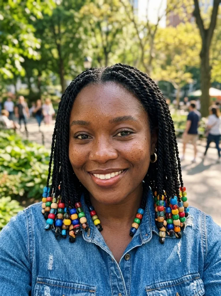 Mini Twists with Beads