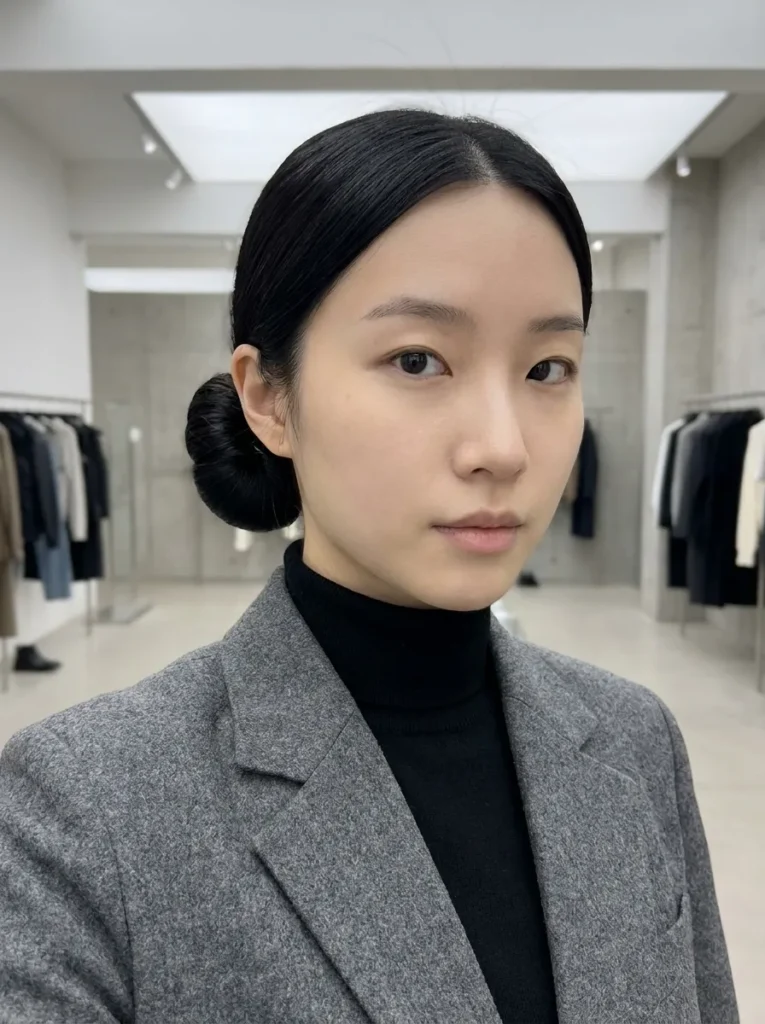 Minimalist Loop Bun