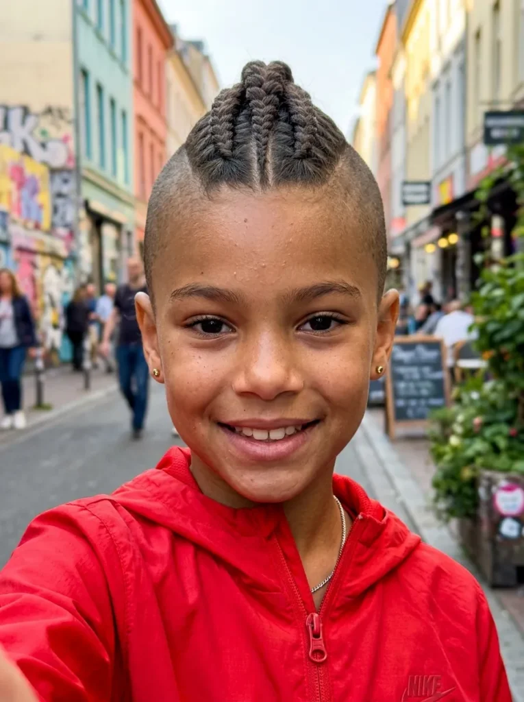 Mohawk Twist Updo