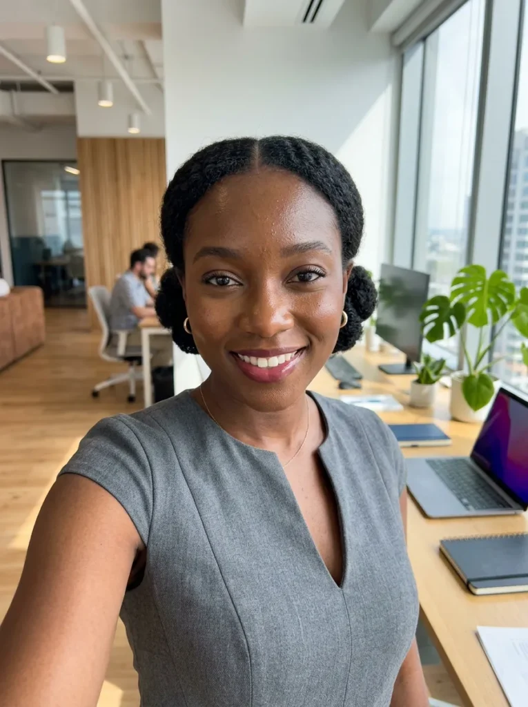 Natural Hairstyles For The Workplace