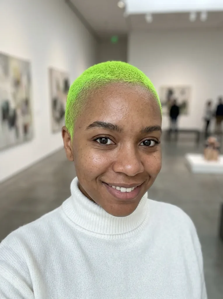 Neon Buzz Cut