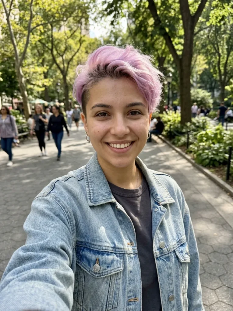 Pastel Colored Crop