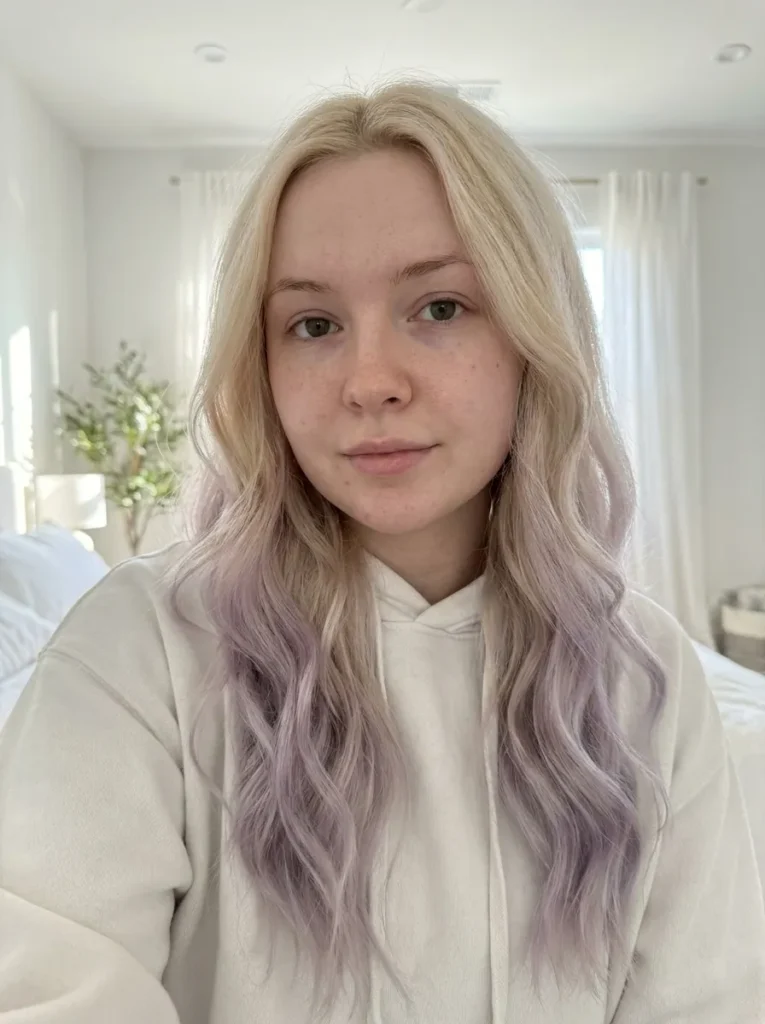 Pastel Lavender Ends