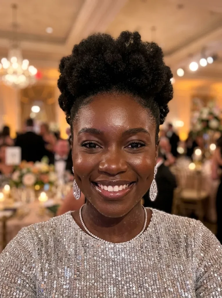 Pinned Up Voluminous Fro