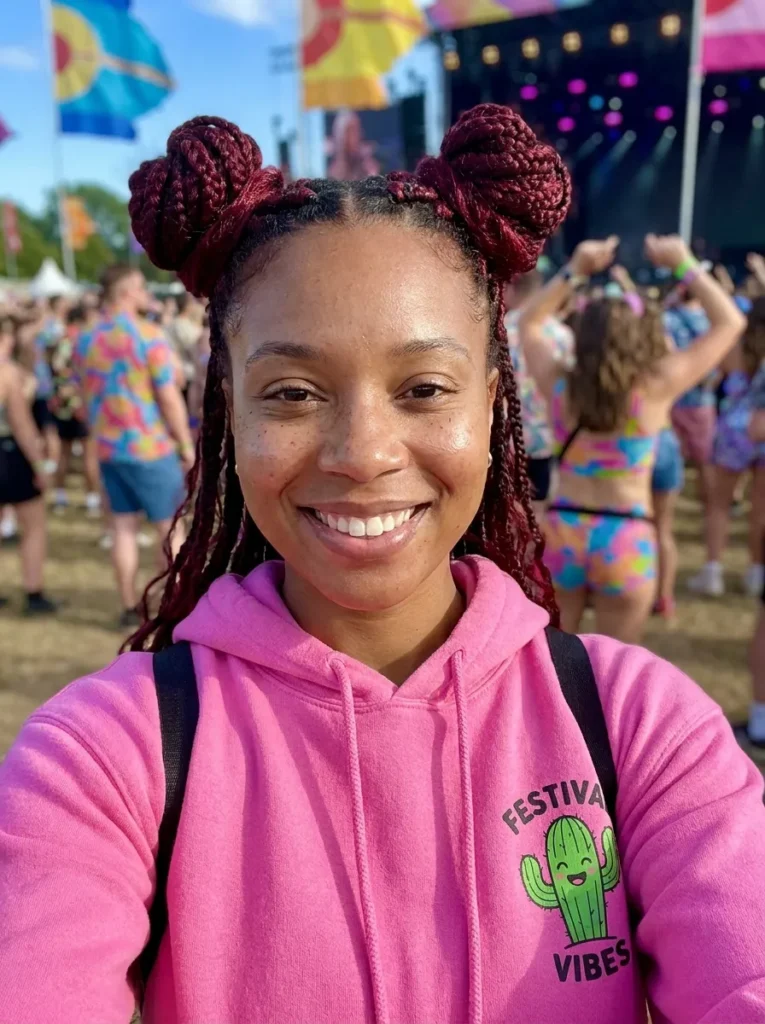 Playful Space Buns