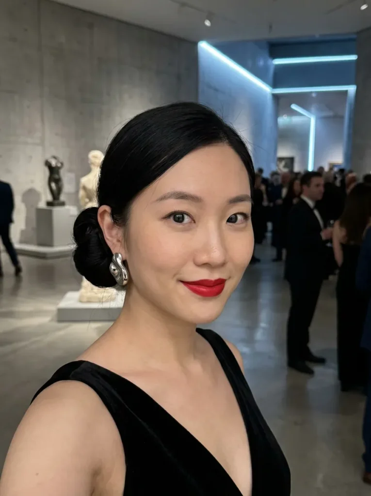 Polished Side-Swept Bun