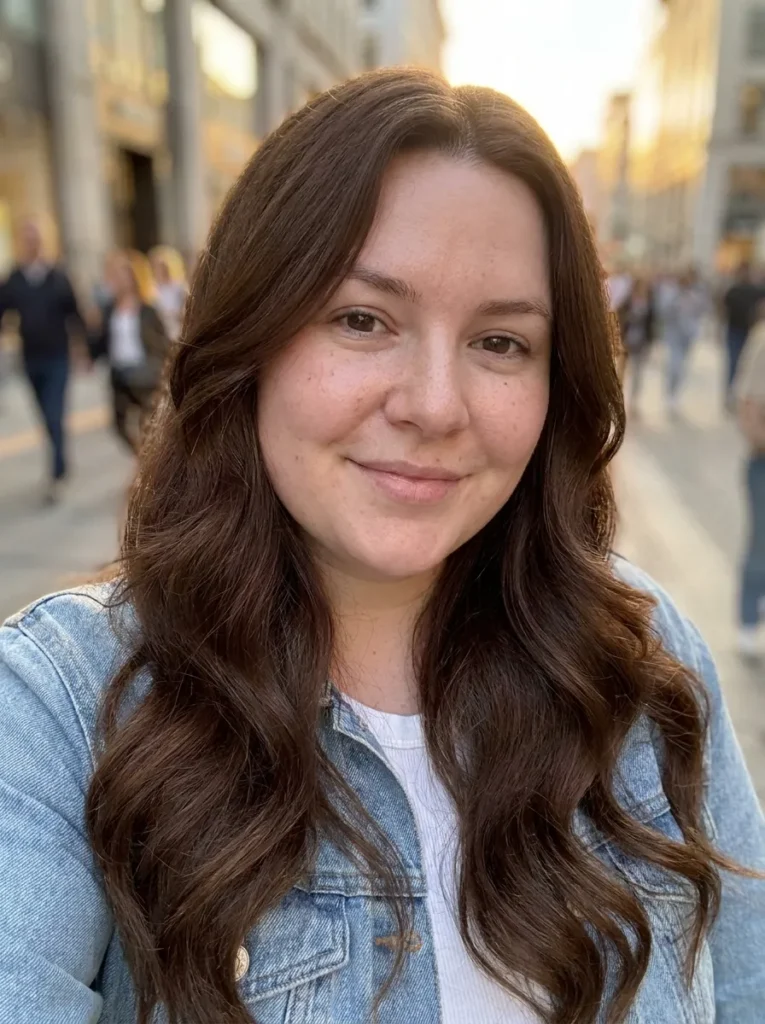 Rich Chocolate Brown Waves