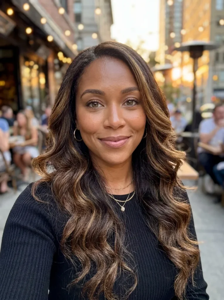 Romantic Cascading Balayage Layers