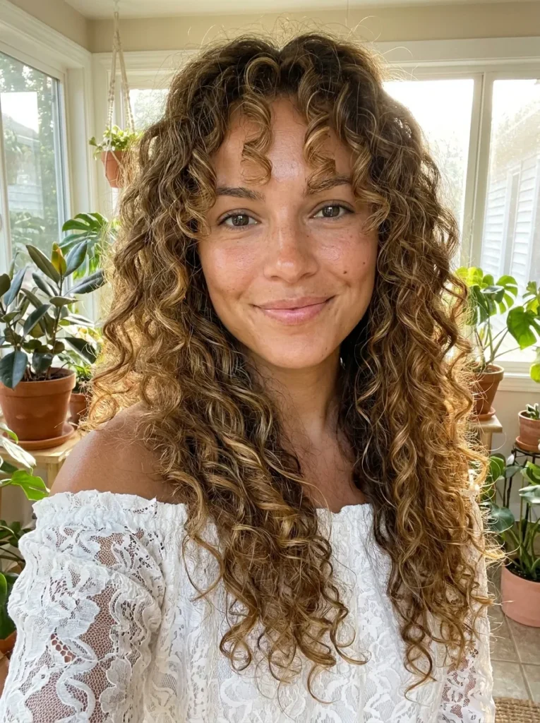 Romantic Cascading Curls