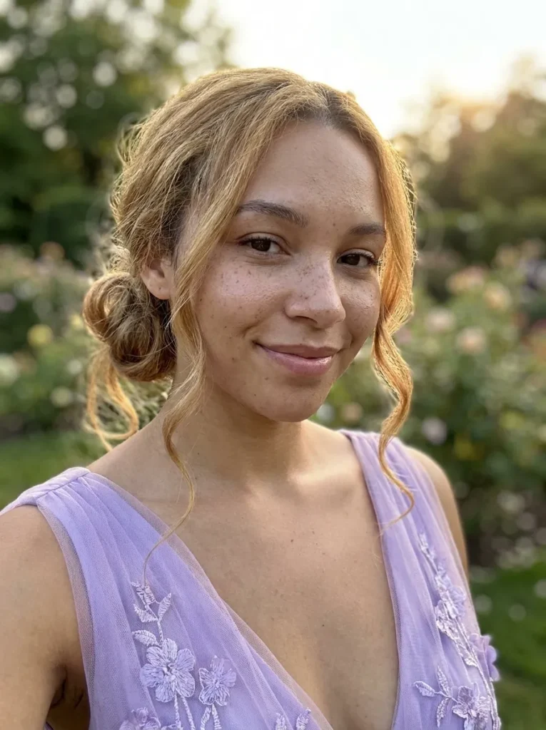 Romantic Loose Tendril Bun