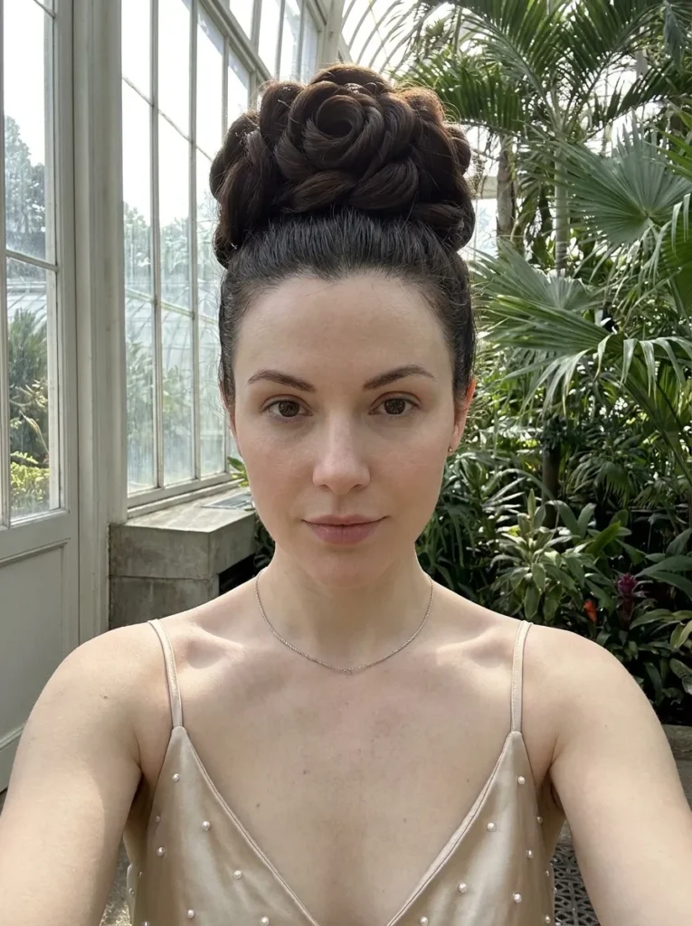 Sculpted Petal Bun