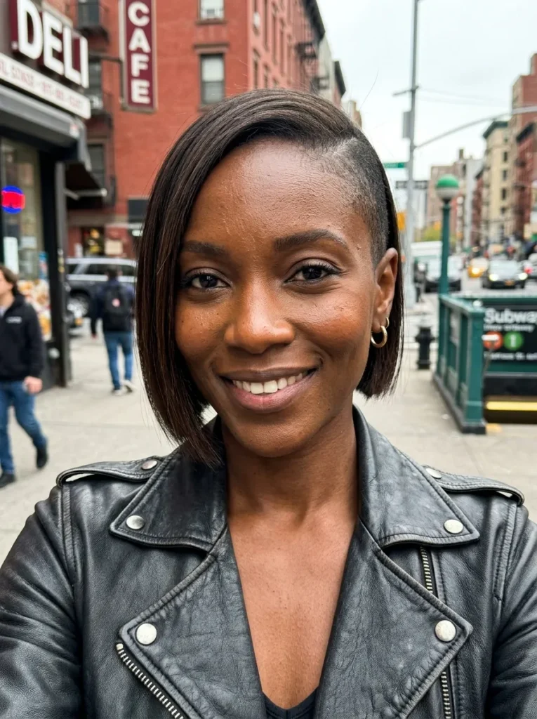 Short Asymmetrical Bob
