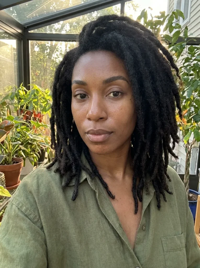 Shoulder-Length Layered Dreadlocks