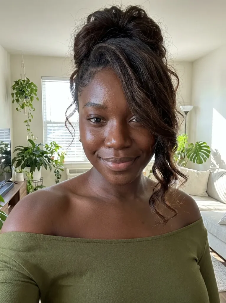 Side Swept Curls