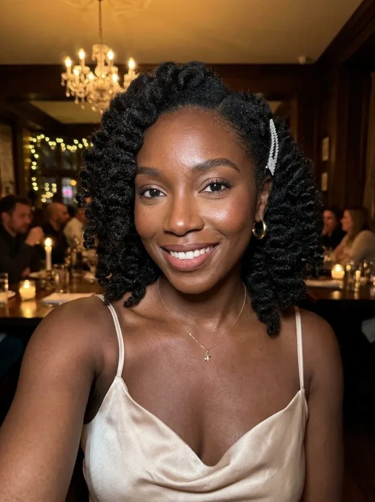 Side Swept Curls