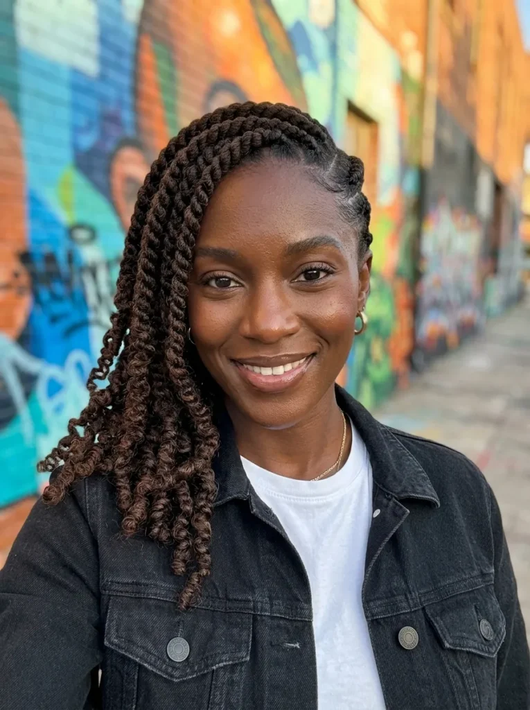 Side Swept Protective Twists
