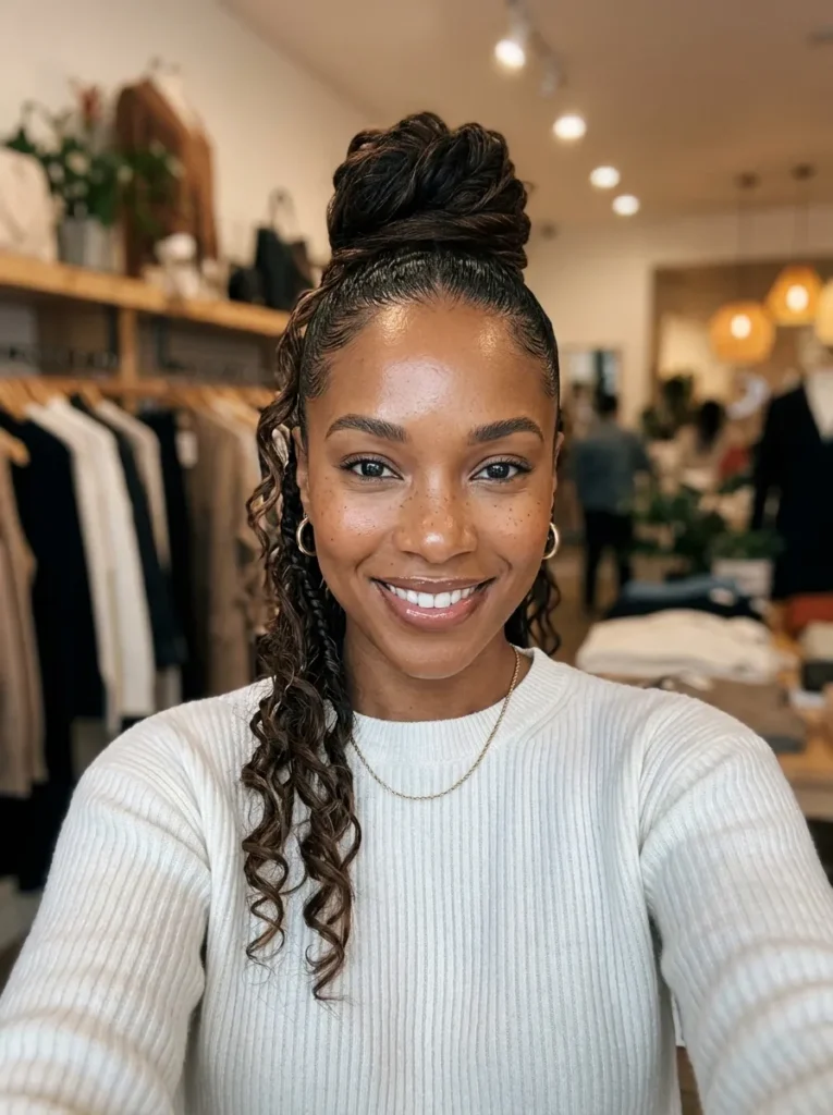 Sleek Goddess Updo