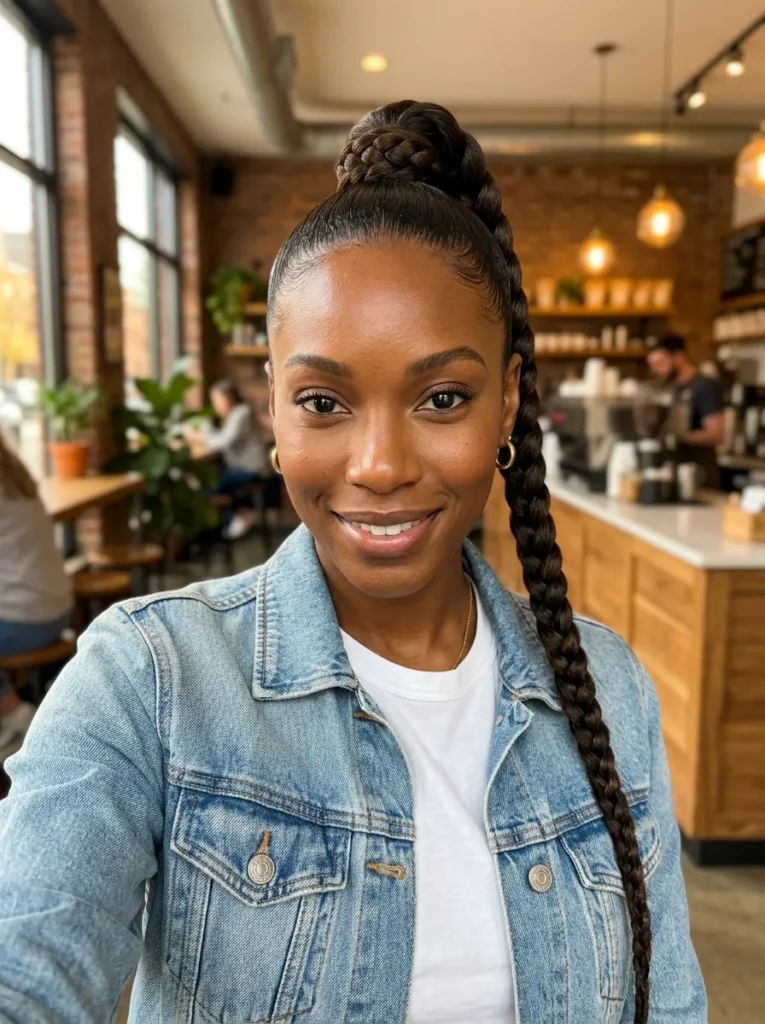 Sleek High Ponytail