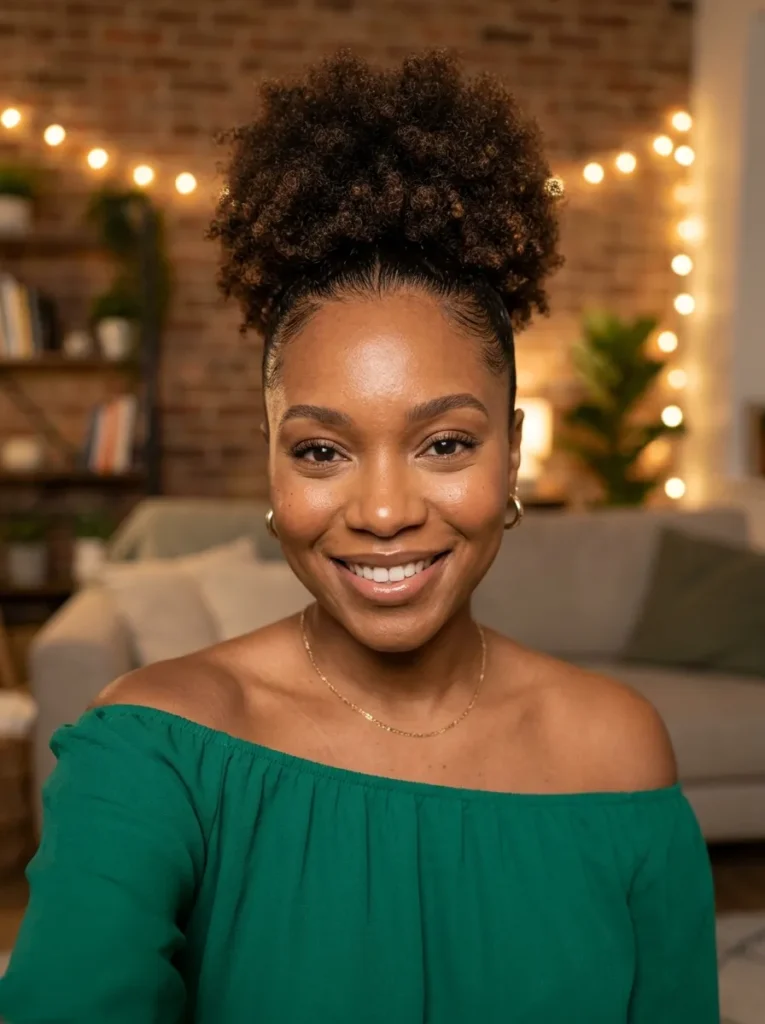 Sleek High Puff