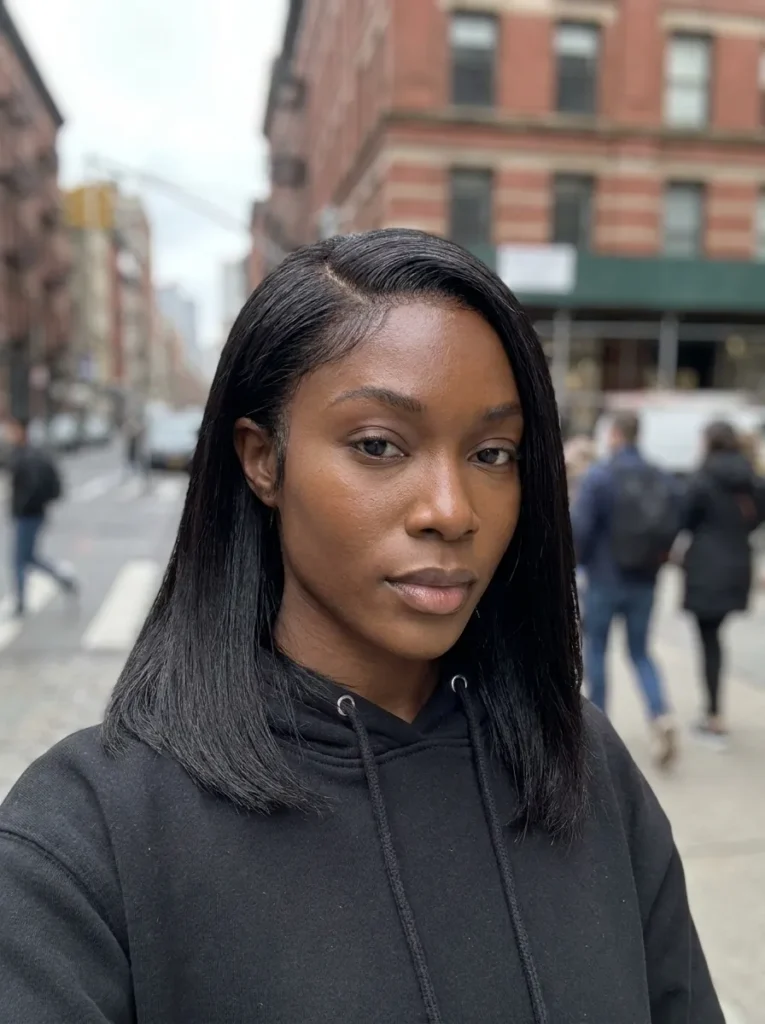 Sleek Straight Weave