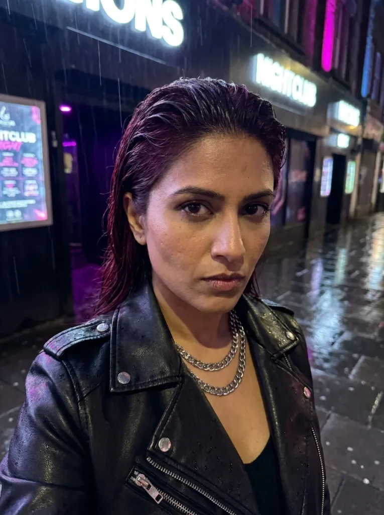 Slicked Back Wet Look