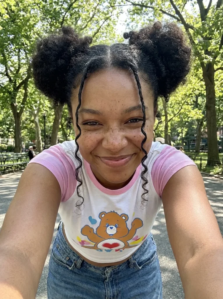 Space Buns with Tendrils