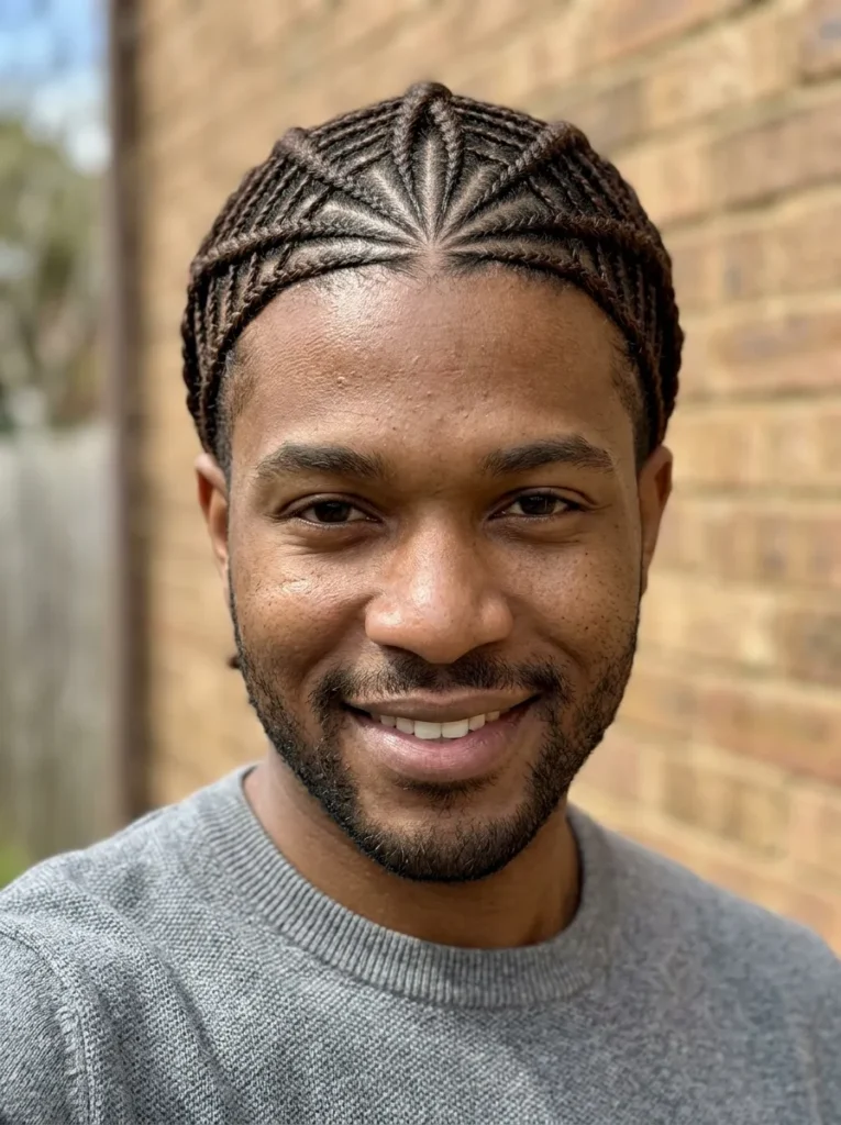 Spider Web Crown Braids