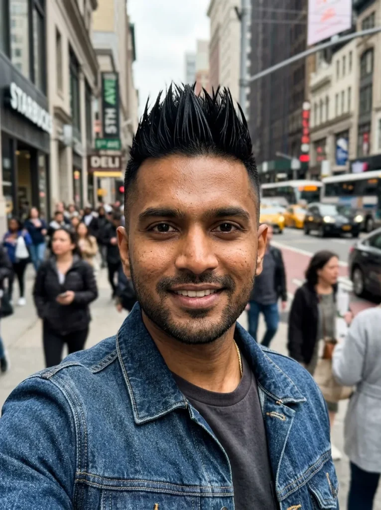 Spiky Faux Hawk