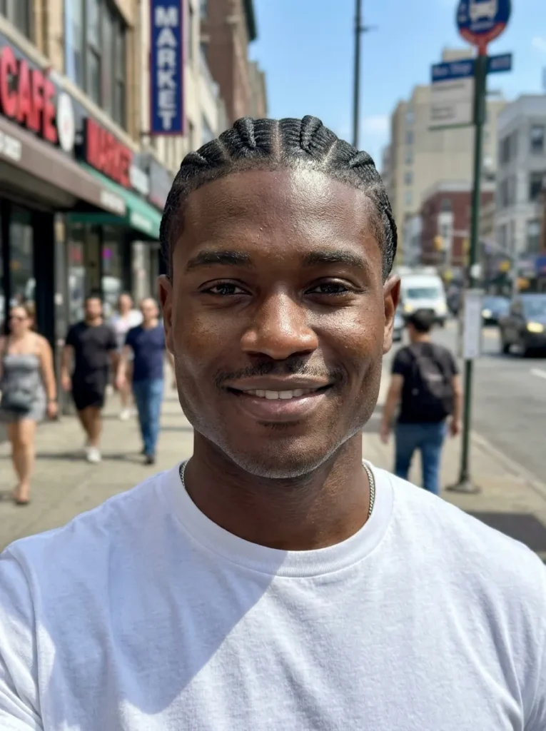 Straight Back Cornrows