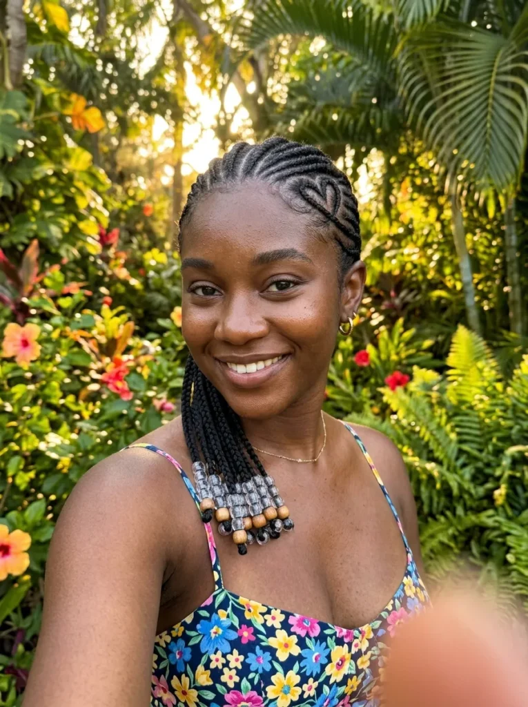 Straight Backs With Beads