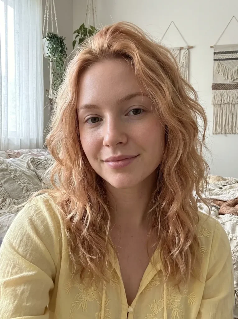 Strawberry Blonde Waves