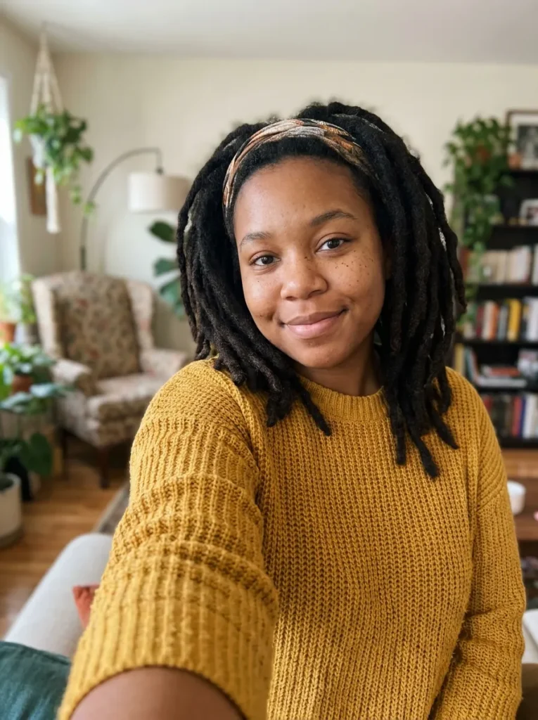 Swept-Back Freeform Locs