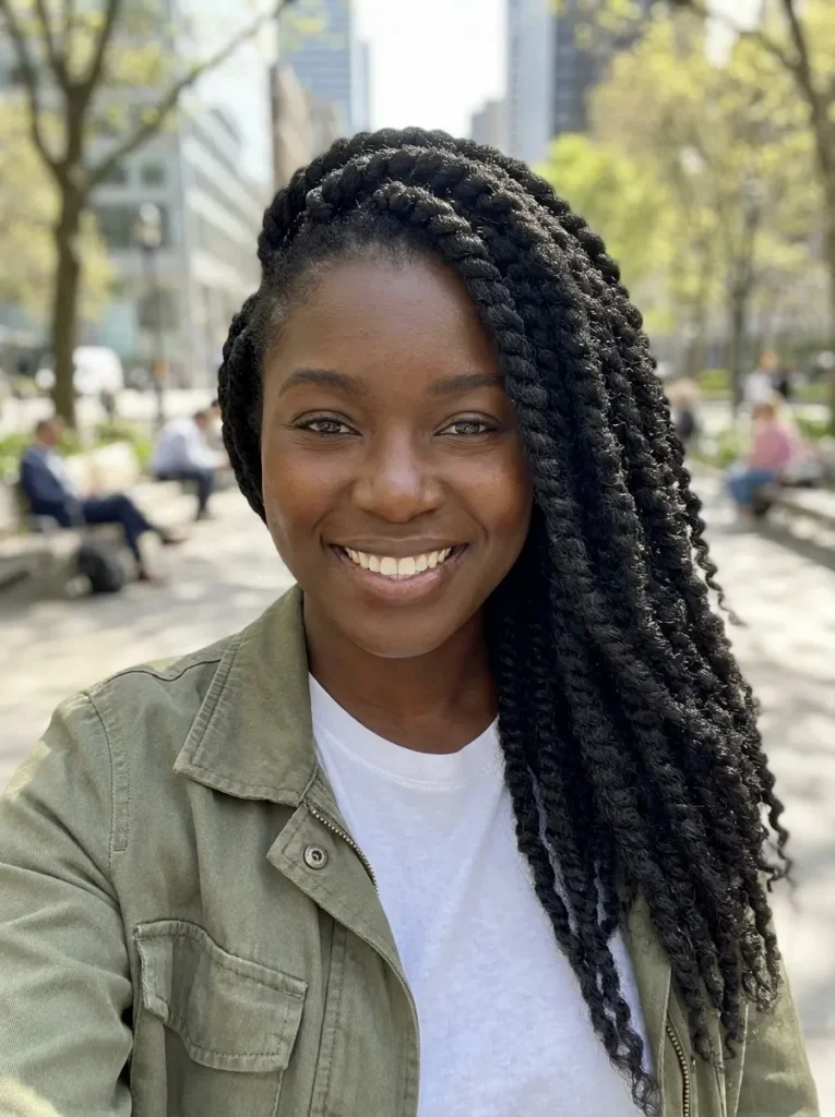 Swept Marley Hair Twists