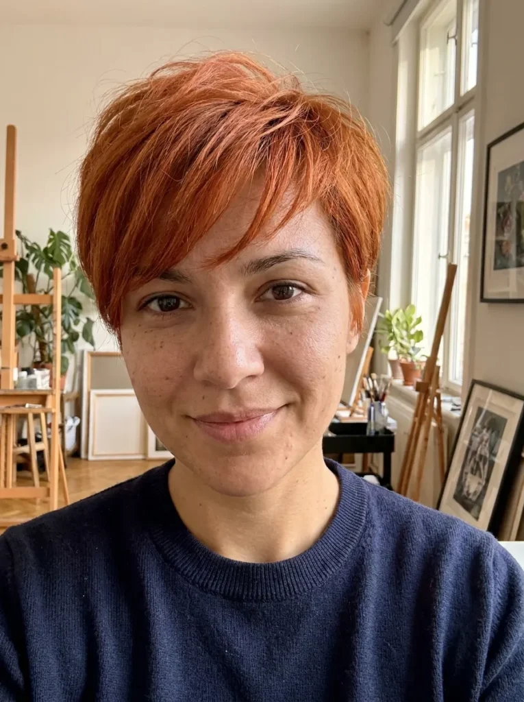 Textured Pixie Cut