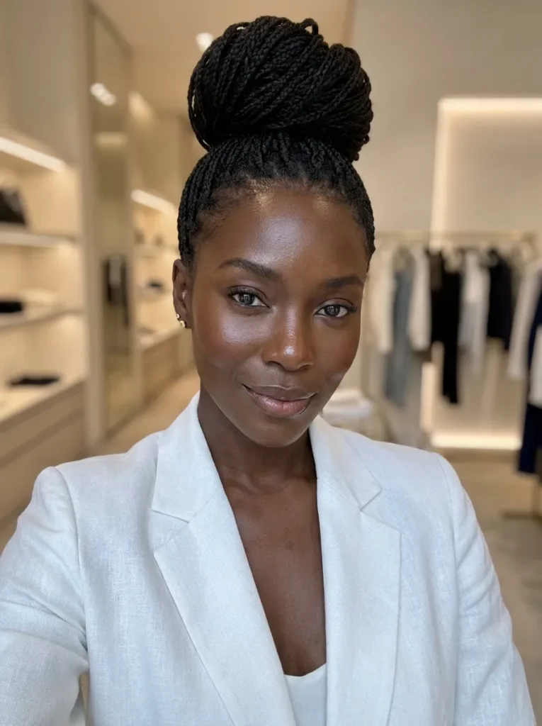 The Braided Top Knot