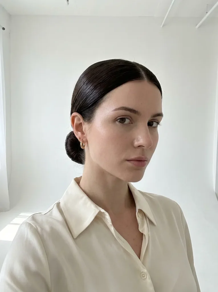 The Sleek Chignon