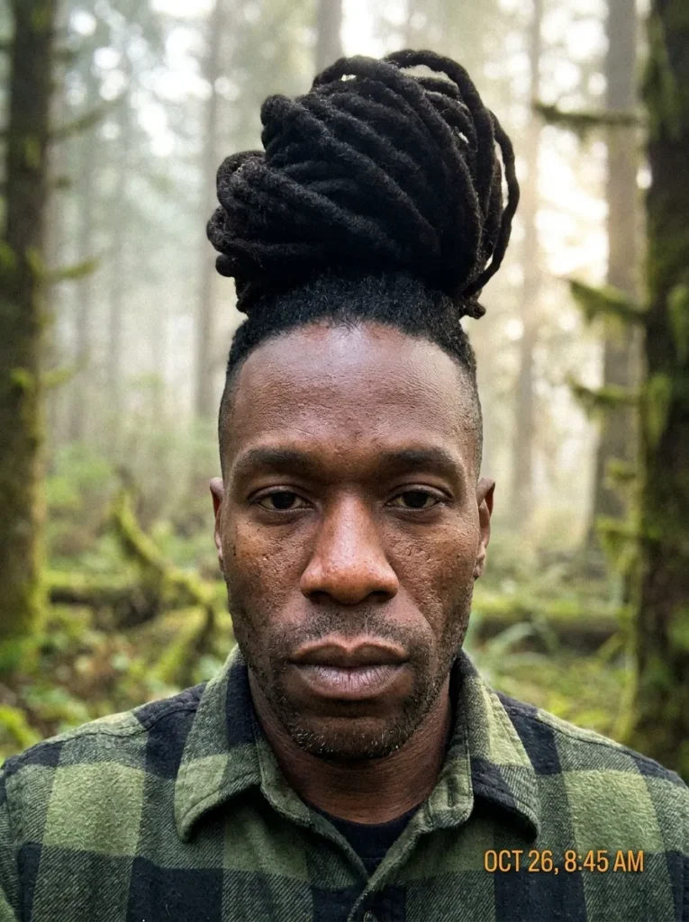 Twisted Dreadlock Bun