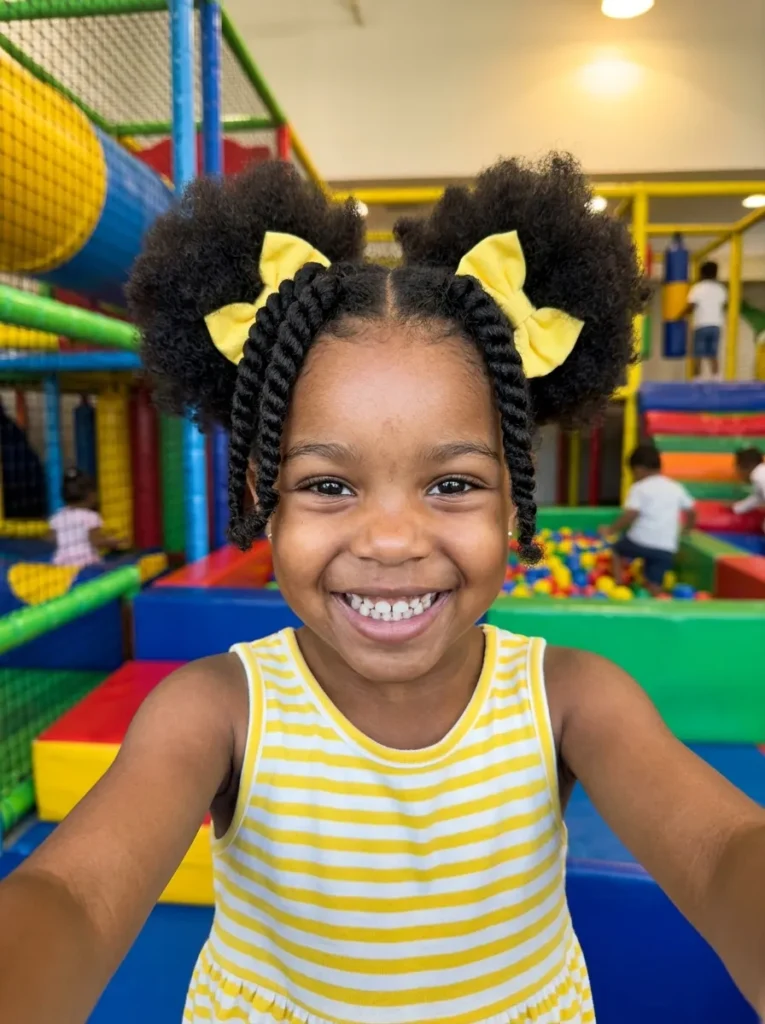Twisted Puffs with Bows