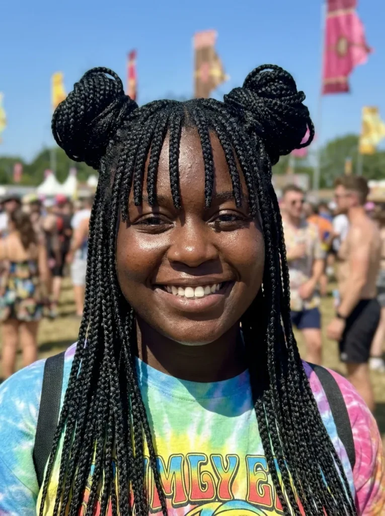 Two Space Buns