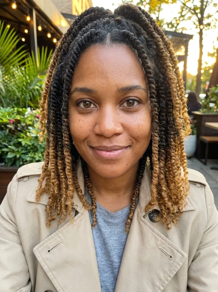 Two Tone Ombre Twists