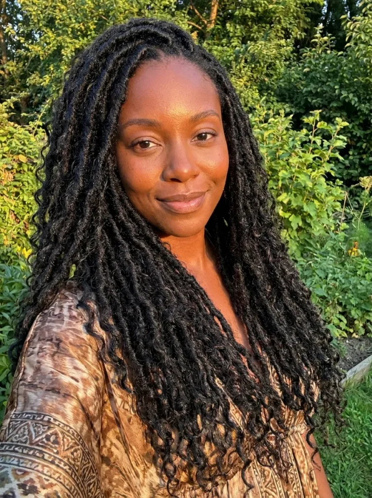 Waist Length Bohemian Locs
