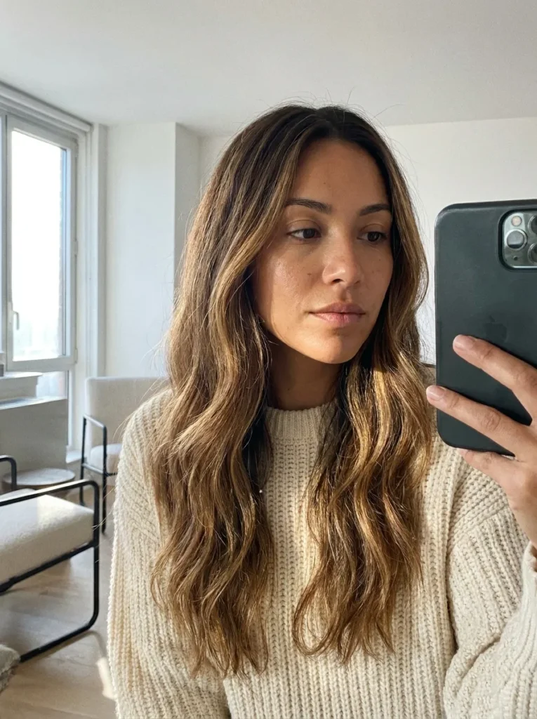 Warm Caramel Balayage