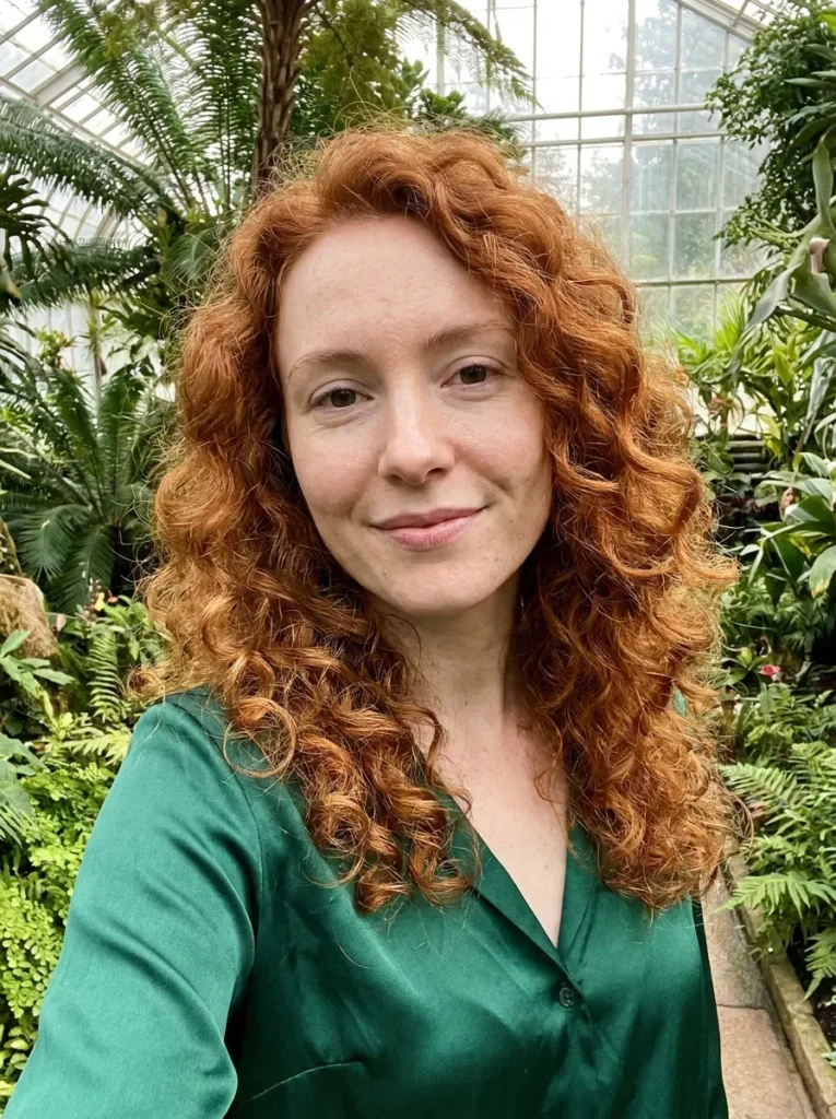 Warm Copper Red Curls