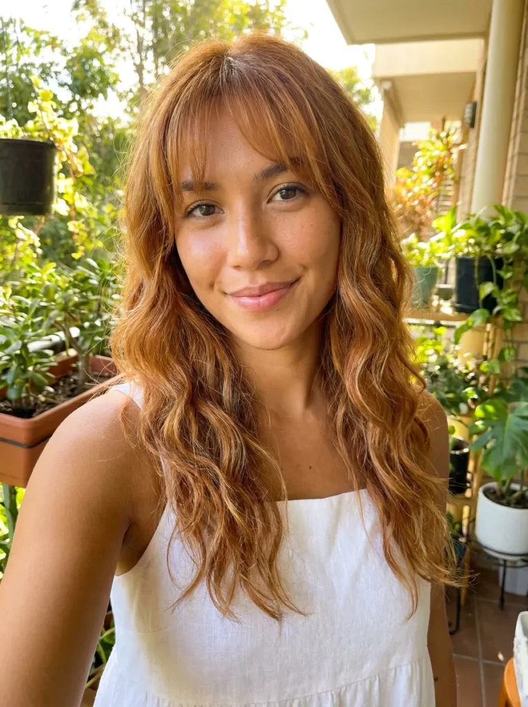 Wispy Fringe and Beach Waves